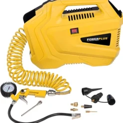 Hot oliefri kompressor, 1,5HK, 10 dele Øvrigt Elværktøj