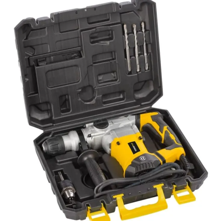 Hot SDS+ borehammer, 230V, 1200W Bore- & Skruemaskiner