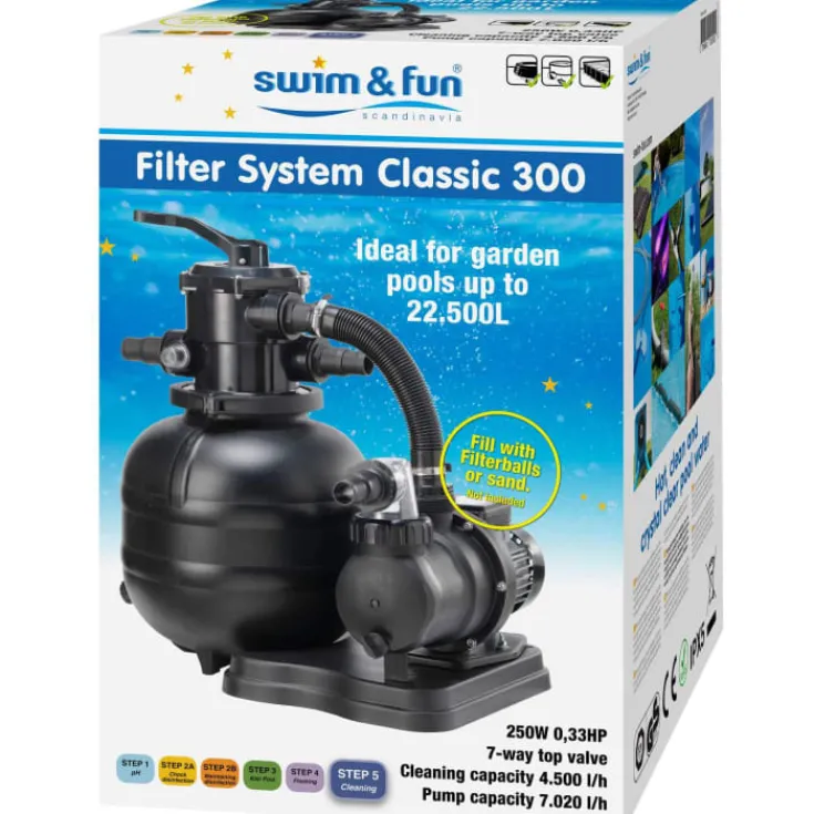 Best Pro classic sandfiltersystem, 250W Pool & Tilbehør