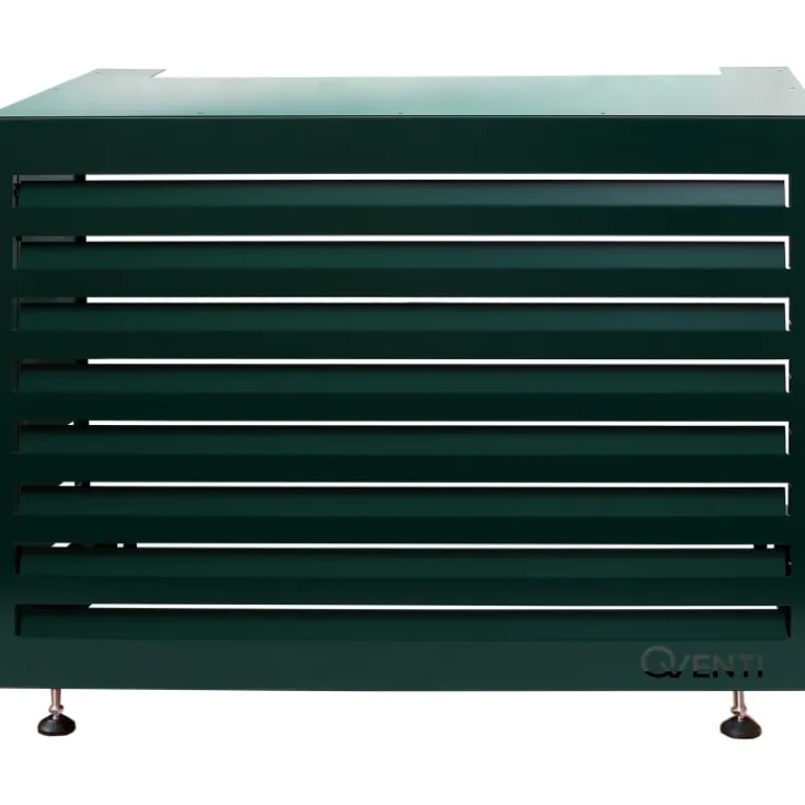 Hot varmepumperskjuler aluminium, 100 cm, grøn Varmepumper