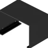 New vægkanal aluminium, sort Varmepumper