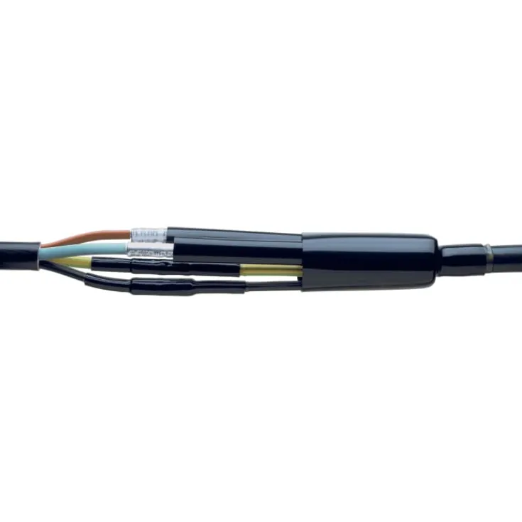 Online krympemuffe med fyldkappe til plastisoleret kabel, 4x6 - 16 mm², 40 cm Krympeflex