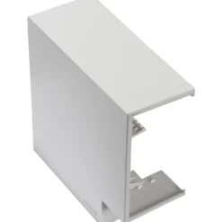 Hot Signa fladvinkel, Base 70/110 mm, perlehvid Kabelkanaler
