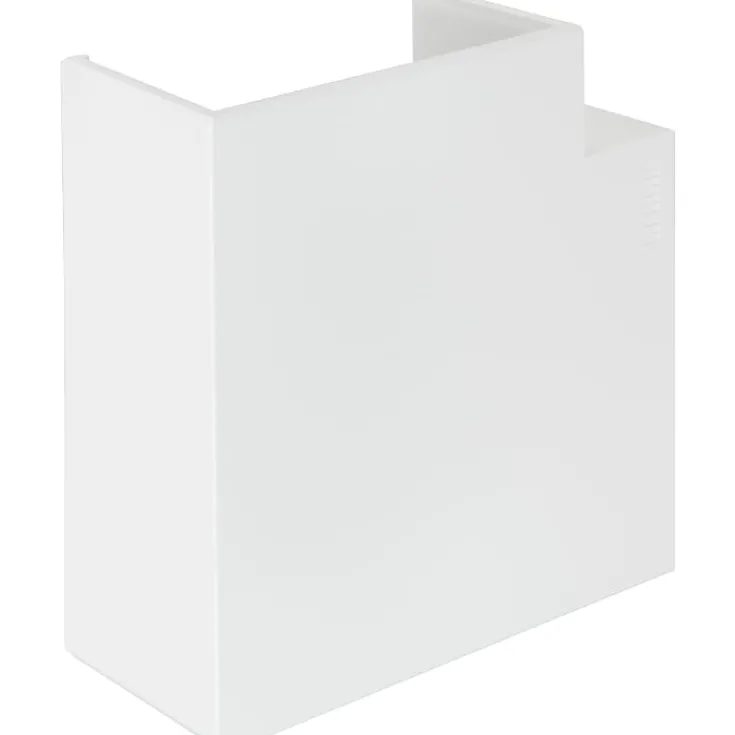 New Signa fladvinkel, Base 70/130 mm, perlehvid Kabelkanaler