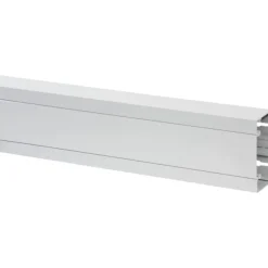 Outlet Signa installationskanal med låg, 70/130 mm, perlehvid Kabelkanaler