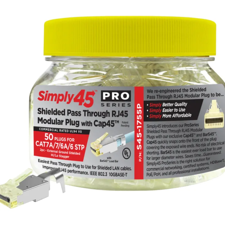 Clearance RJ45 netværksstik, ProSeries 10G Netværksstik