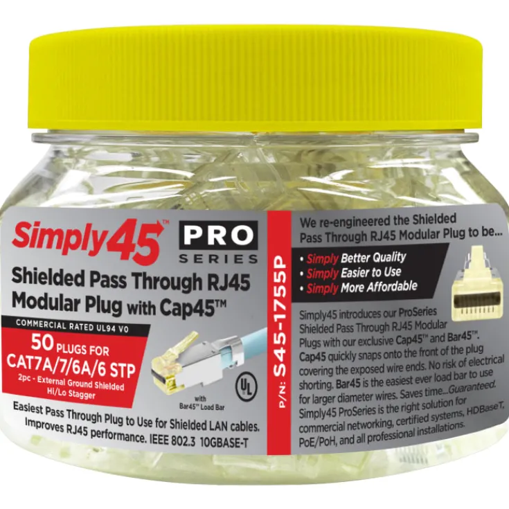 Clearance RJ45 netværksstik, ProSeries 10G Netværksstik