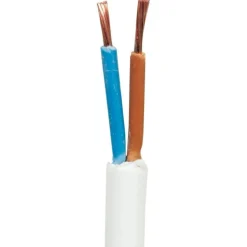 Discount Rund plastledning PKL 2x0,75 mm², , metervare Plastledninger