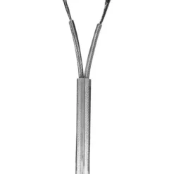 Hot Rund plastledning PKL 2x0,75 mm², transparent, 10 meter Plastledninger