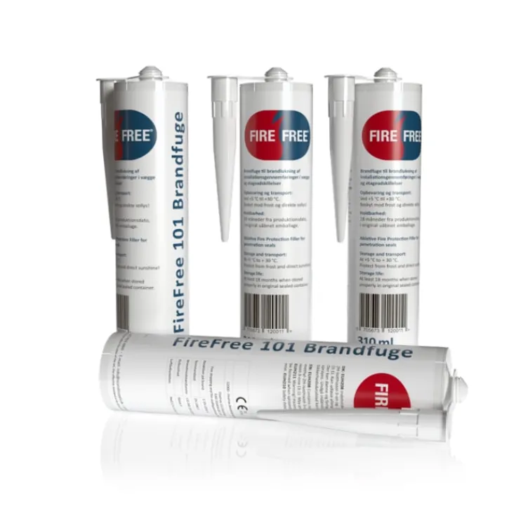 New FireFree 101 brandfugel, 310ml, hvid Fuge & Lim