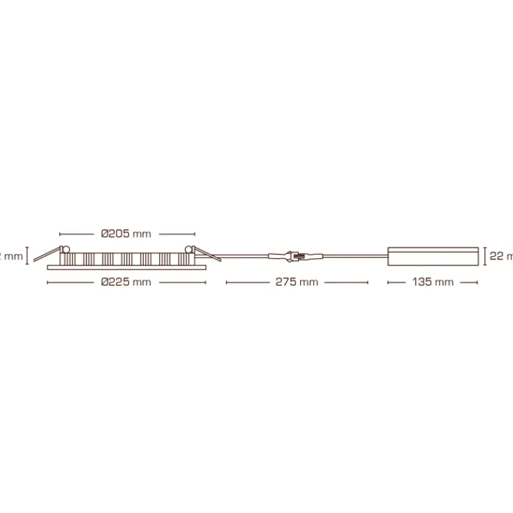 Discount Alisia Elite indbygningsspot, mat hvid, 4000K, Ø Indbygningsspots|Scan Products