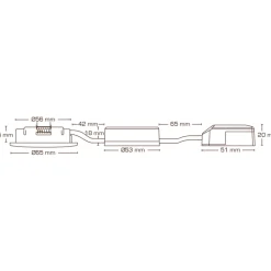 Claudia indbygningsspot, 2700K, aluminium Indbygningsspots|Scan Products