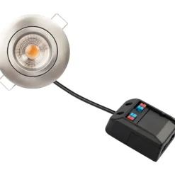 Sale Claudia Loop indbygningsspot, 2700K, børstet aluminium Indbygningsspots|Scan Products
