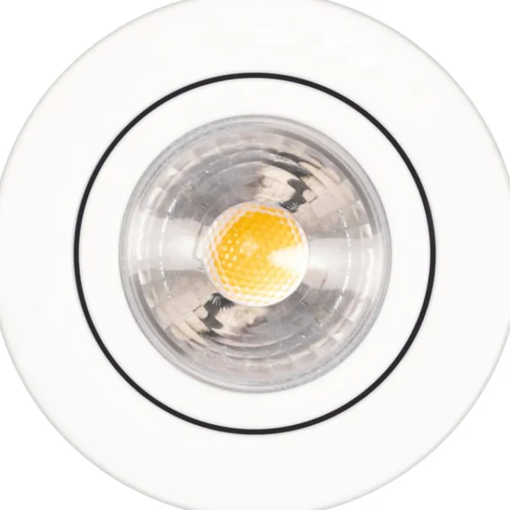 Hot Claudia Loop indbygningsspot, 3000K, mat hvid Indbygningsspots|Scan Products