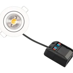 Hot Claudia Loop indbygningsspot, 3000K, mat hvid Indbygningsspots|Scan Products