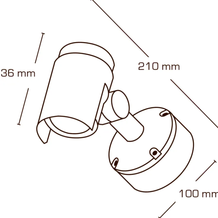 Outlet Inna havespot, Havelamper|Scan Products