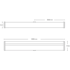 Clearance Lucianna spejllampe, 4000K Spejllamper|Scan Products