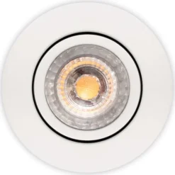 Hot Luna Low Profile 2.0 indbygningsspot, 2700K, mat hvid Indbygningsspots|Scan Products