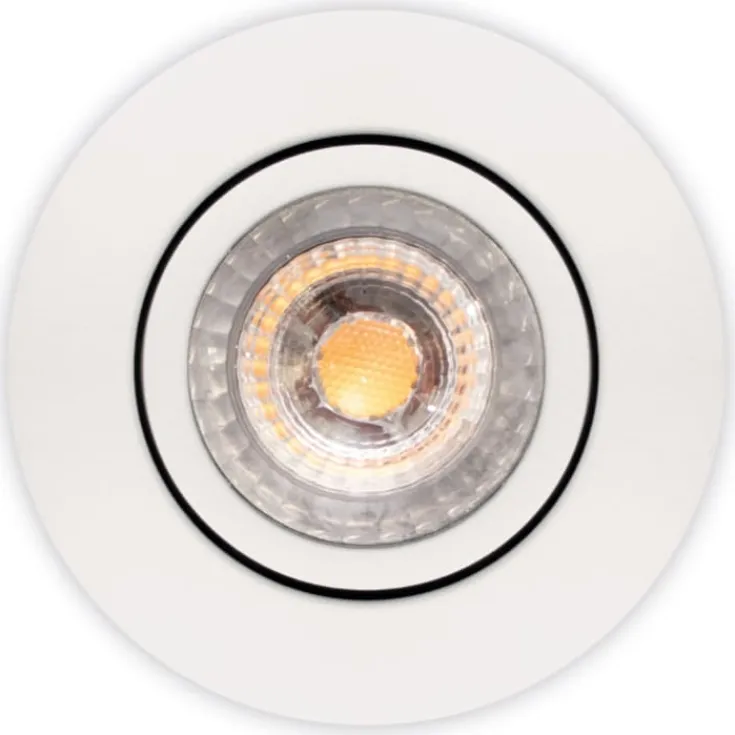 Hot Luna Low Profile 2.0 indbygningsspot, 2700K, mat hvid Indbygningsspots|Scan Products