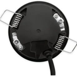 Discount Luna Low Profile 2.0 indbygningsspot, 2700K, mat sort Scan Products