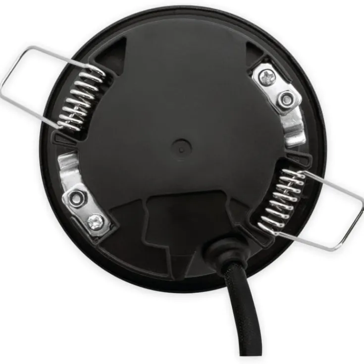 Discount Luna Low Profile 2.0 indbygningsspot, 2700K, mat sort Scan Products