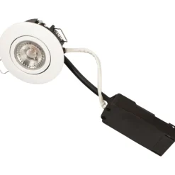 Clearance Luna Low Profile indbygningsspot, mat hvid, , 6 st Indbygningsspots|Scan Products