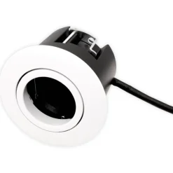 New Luna Quick Install 2.0 indbygningsspot, GU10, mat hvid, 10 stk Indbygningsspots|Scan Products