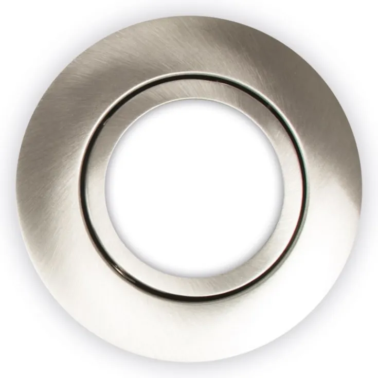 Best Luna Quick Install frontring, rund, børstet Scan Products