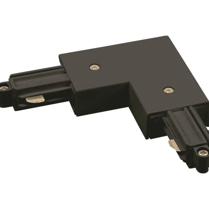 Hot Mita 1F vinkelsstykke, sort, Strømskinner|Scan Products