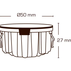Hot pære til Luna Low Profile indbygningsspot, Scan Products