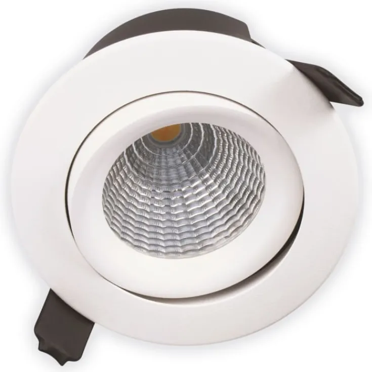 Outlet Sabina indbygningsspot, mat hvid, Scan Products