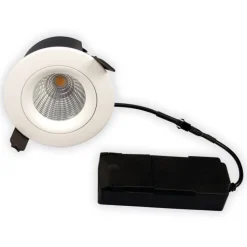 Outlet Sabina indbygningsspot, mat hvid, Indbygningsspots|Scan Products