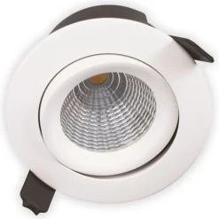 Outlet Sabina indbygningsspot, mat hvid, Indbygningsspots|Scan Products
