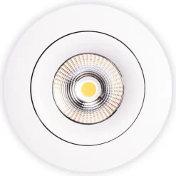 Online Sabina Low Profile indbygningsspot, mat hvid, Scan Products