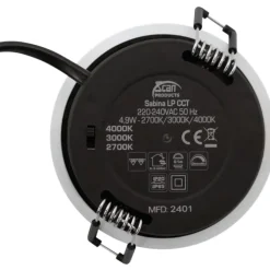 Outlet Sabina Low Profile indbygningsspot, mat , 6 stk Indbygningsspots|Scan Products