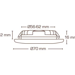 Hot Silvia møbelspot, 3000K, sort Møbelspots|Scan Products