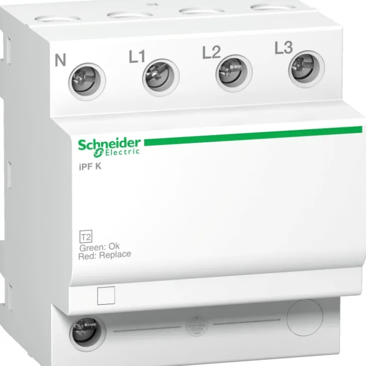 Outlet Schneider Acti9 iPF transientbeskyttelse 3P+N, Schneider Electric|Tavlekomponenter