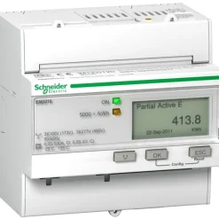 Online Schneider Acti9 kWh måler, tæller, puls, 4P, 400V Tavlekomponenter