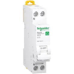 Online Schneider automatsikring C Resi9 XP, 1P+0, Schneider Electric|Tavlekomponenter