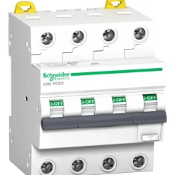 Online Acti9 IC60 HPFi kombiafbryder, 4-polet, Schneider Electric|Tavlekomponenter