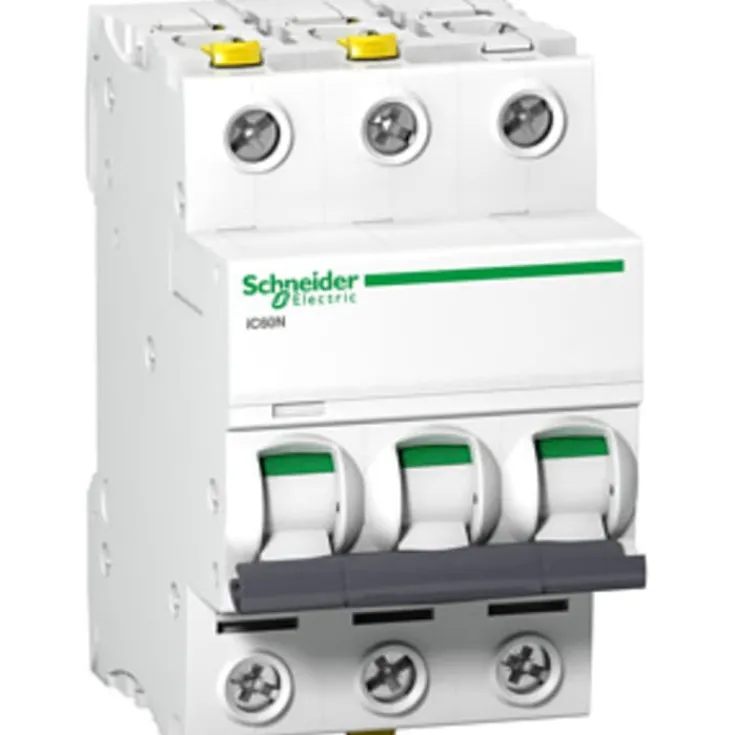 Online Acti9 IC60N automatsikring, 3-polet, 63A, 230V Schneider Electric|Tavlekomponenter