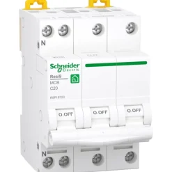 Online Resi9 bolig automatsikring C 4P, Schneider Electric