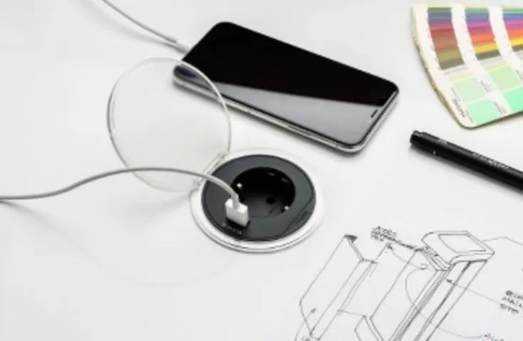 Unica+ låg til bordstik Schneider Electric|Gadgets
