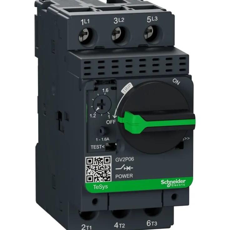 Best Schneider GV2P06 motorværn, Industrimateriel|Motorværn