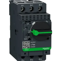 Hot Schneider GV2P07 motorværn, Industrimateriel