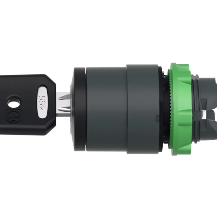 Best Schneider Harmony ZB5AG4 nøglegreb, 2 positioner Sikkerhedsafbrydere & Nødstop|Industrimateriel