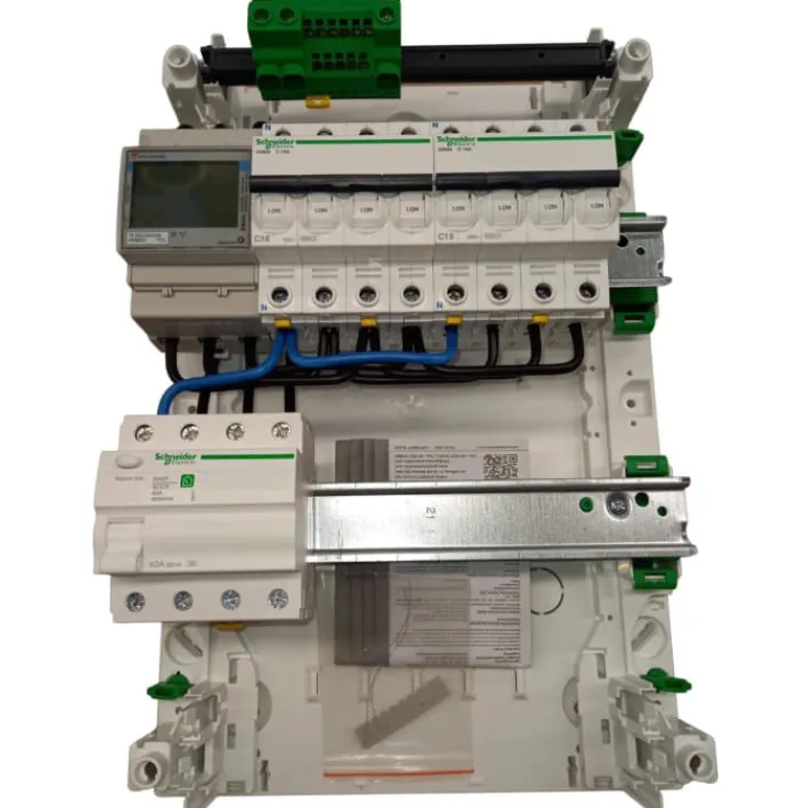 New Schneider Resi9 CX 3120KK0008 færdigmonteret gruppetavle Schneider Electric|Tavler & Skabe
