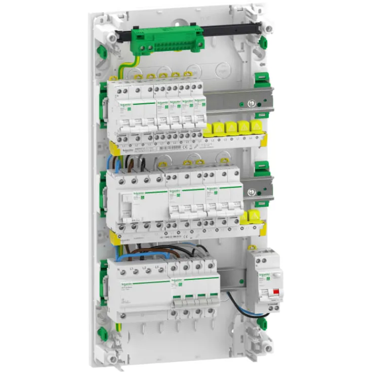 New Schneider Resi9 3R R9HPDK31133, færdig monteret gruppetavle Schneider Electric|Tavler & Skabe
