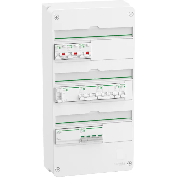 Best Schneider Resi9 3R R9HPDK31322, færdig monteret gruppetavle Tavler & Skabe