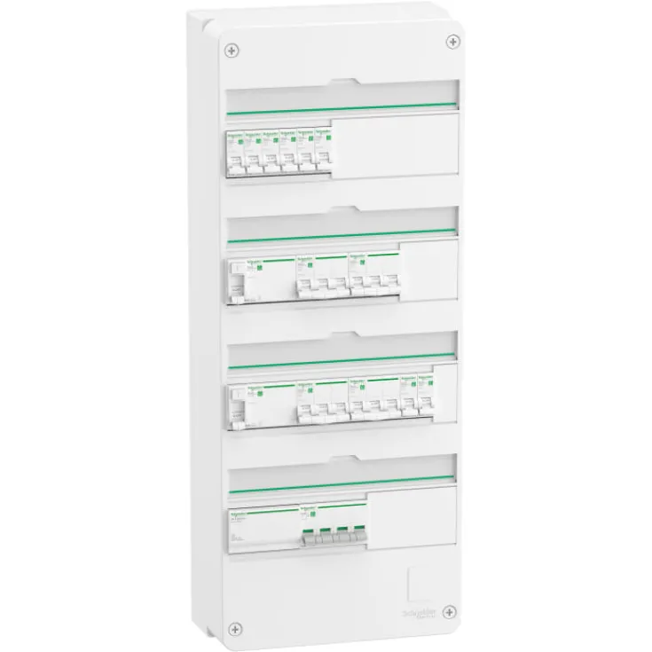 Hot Schneider Resi9 4R R9HPDK42084, færdig monteret gruppetavle Schneider Electric|Tavler & Skabe